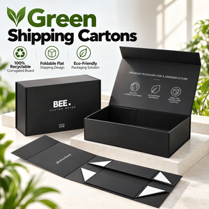 กล่องของขวัญแม่เหล็กพับได้ JeyBox พร้อมฟองน้ำเสริม บรรจุภัณฑ์กระดาษแข็งแบบกำหนดเองสำหรับถุงเท้าและร้านค้าออนไลน์ - Product Image 3