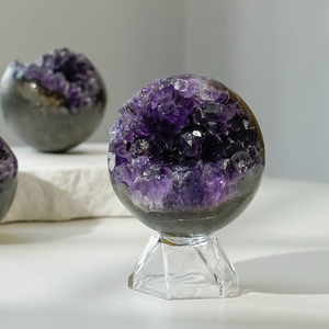 Bán buôn khoáng chất tự nhiên thạch anh tím cụm tinh thể thạch anh cụm geode tinh thể chữa bệnh đá Lớn Thạch Anh cụm để bán - Product Image 2