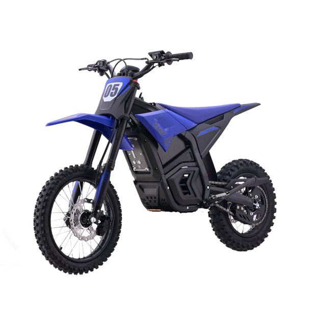 High Speed Racing Electric Motorcycle Off Road Dirt Bike 72V Peak 6000W Motor