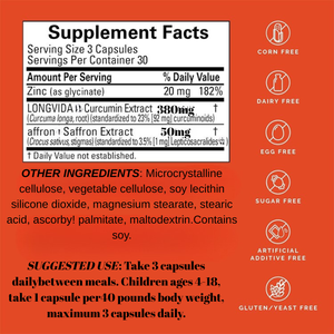 OEM/ODM Amazon Bestseller Safran Kapseln Dr. Amen BrainMD Happy Safran Plus - Product Image 3