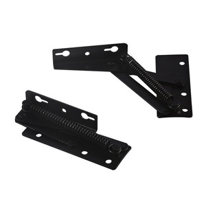 Furniture <b>Hinge</b> Split <b>Spring</b> <b>Hinge</b> Black Hot-Rolled Steel Multi-Angle Surface Mount For Coffee Table Sofa Hardware - Product Image 3