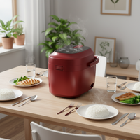 Cuisinière à riz IH sans revêtement, sans aluminium, cuve en acier inoxydable 304, multicuiseur 8-en-1, logo personnalisé OEM