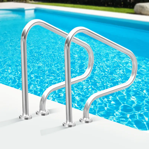 Offre Spéciale échelle de <span class=keywords><strong>piscine</strong></span> à bride Échelles en acier inoxydable Main courante d'échelle de <span class=keywords><strong>piscine</strong></span> <span class=keywords><strong>hors</strong></span> <span class=keywords><strong>sol</strong></span> - Product Image 5