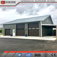 Garage préfabriqué en acier galvanisé certifié CE pour véhicules