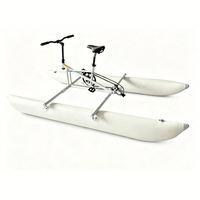 Vélo aquatique cylindrique gonflable à une place, cadre en aluminium, pliage et rangement faciles pour les excursions, fabriqué en Chine par Lumark Manufactory