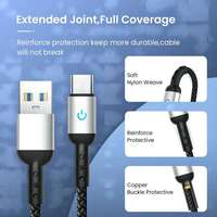 Cable USB Tipo-C 3A de Nailon Trenzado de Alta Calidad, Personalizado de Fábrica 2026, Carga Rápida para iPhone 13 14 Pro Max y Uso con Computadora