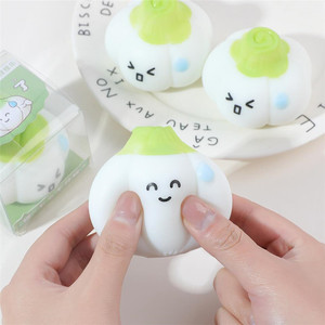 Bán Buôn Sáng Tạo Mô Phỏng Tỏi Silicone Bóp Vui Vẻ Giải Nén Snack Thực Phẩm Trẻ Em Của Bóp Đồ Chơi - Product Image 2