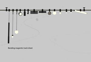 <span class=keywords><strong>Spot</strong></span> LED suspendu de la série Bending pour espaces modernes - Product Image 4