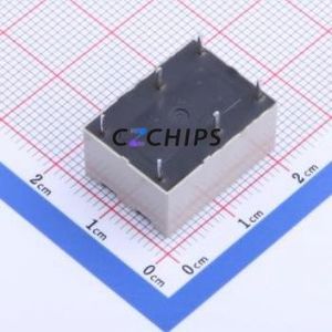 DK1A1B-12V Power Relay Through hole 12V 1 Normally Open + 1 Normally Closed: 1A+1B SPST-Normally Open + SPST-Normally Closed::: - Product Image 2