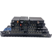 SFP Fiber optik ortam dönüştürücü 100/1000M Ethernet dönüştürücü alıcı-verici