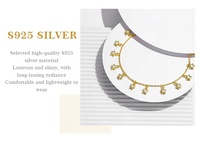 Colliers fins ALICE, colliers en argent sterling S925, colliers avec pendentif étoile, colliers de mode pour femmes, chaîne de clavicule, colliers avec breloques