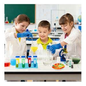 Laboratoire de chimie STEM créatif pour enfants, jouet éducatif scientifique, réactions pratiques, découverte amusante, ensemble d'expériences sûres - Product Image 6