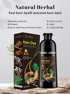 Shampoo Colorante Permanente 3 in 1 al <span class=keywords><strong>Caffè</strong></span> Scuro e Zenzero da 500ml, Anti-Caduta, con Estratto di Ginseng, Riduce i <span class=keywords><strong>Capelli</strong></span> Grigi - Product Image 2