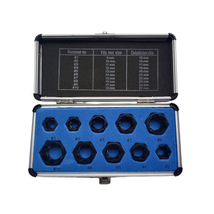 Yili Hardware Socket <b>Extractor</b> <b>Set</b> Metric 9-19 Mm Industrial Grade Carbon Steel Damaged Bolt <b>Screw</b> Remover Tool Kit - Product Image 5