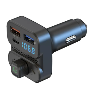 36W/QC3.0 cargador de coche USB dual rápido con <span class=keywords><strong>Bluetooth</strong></span> inalámbrico transmisor FM receptor de Radio MP3 Audio música estéreo adaptador reproductor - Product Image 3