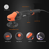 SPTA CP502 nouveauté 5 "polisseuse rotative polisseuse électrique pour les détails automatiques