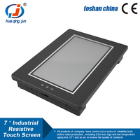 Huaqingjun Écran tactile HMI 7 pouces Ethernet RS485 232 422 Communication DC10-30V pour machine CNC