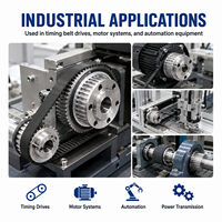 Poulie en métal usinée CNC de précision sur mesure pour moteurs de machines industrielles, systèmes d'automatisation et de transmission