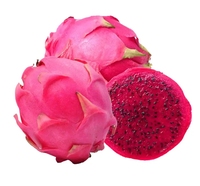 Rode Pitaya Poeder Voedingskwaliteit Natuurlijke Fruit Smaak Rode Drakenvrucht Poeder