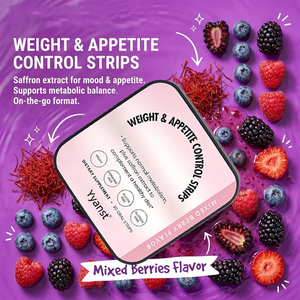 Suplemento herbario OEM/ODM que apoya el metabolismo normal, apto para veganos, de rápida disolución, tiras orales para adelgazar. - Product Image 3