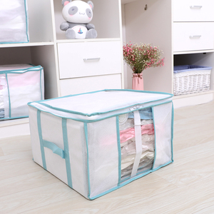 Storage Bag Storage Bag Organizer Household Oxford Non-woven Quilt Folding Large Storage Bag Box Oxford Clothes Foldable Storage Box Organizer For Clothes