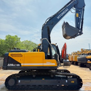 Excavatrice d'occasion Hyundai 225-9t de 22 tonnes, engins de construction d'occasion, excavatrices d'ingénierie 220-9s 305-9t 335-9t 485, bonne qualité - Product Image 3