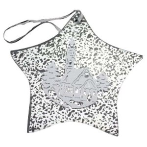 Set di 12 Ornamenti a Stella in Cristallo di Vetro Personalizzabili, Palline di Vetro per Decorazioni Festive e Artigianato, PACCHETTO DECORAZIONI STELLE IN VETRO - Product Image 1