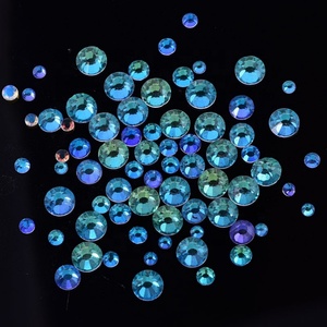 Nouveaux strass en cristal à dos plat Oleeya SS3-SS30, strass en verre pour ongles, diamants 3D pour ongles, bijoux de robe, design DIY - Product Image 5