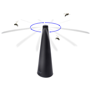 Uso esterno ventilatore elettrico alimentato a batteria tenere lontano le mosche Chaser repellente <span class=keywords><strong>per</strong></span> insetti - Product Image 6
