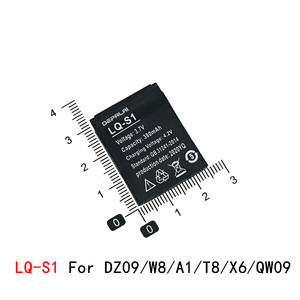 นาฬิกาอัจฉริยะ1ชิ้น LQ-S1แบตเตอรี่ลิเธียม3.7V 380mAh ชาร์จได้สำหรับสมาร์ทวอทช์ QW09 DZ09 <span class=keywords><strong>W8</strong></span>แบตเตอรี่นาฬิกาอเนกประสงค์ - Product Image 2