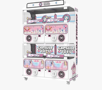 Distributeur de jouets en capsules sur le thème des animaux pour centre de divertissement familial - Expérience ludique Fun World Mall