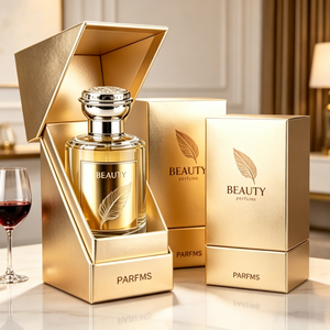 Boîte rigide pour parfum <span class=keywords><strong>de</strong></span> 30 ml et 50 ml, boîte cadeau à fermeture magnétique avec doublure en velours et logo personnalisé pour la vente au détail - Product Image 1