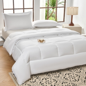 Edredón Ligero Lavable a Máquina, Colcha Sólida para Hoteles y Hogares, Manta para Todas las Temporadas - Product Image 1