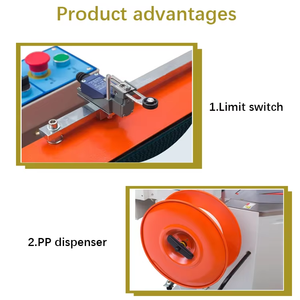 เครื่องปิดกล่องและรัดกล่องแบบรวม |   เครื่องปิดผนึกและรัดกล่องอัตโนมัติ - Product Image 5