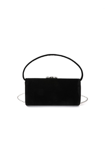 Bolso de Mano de Diseño Bell, de Alta Gama, de Terciopelo Cuadrado, con Brillantes y Diamantes de Imitación, Elegante, para Damas, para Bodas y Banquetes, Personalizado, de Lujo - Product Image 4