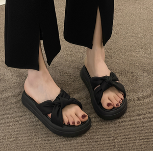 Vendita calda stile coreano di moda <span class=keywords><strong>donna</strong></span> sandali scarpe da <span class=keywords><strong>donna</strong></span> plateau pantofola - Product Image 2