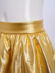 Trajes de Danza Jazz Profesional para Niñas de 6 a 16 Años, Vestidos de Danza de Alabanza y Adoración, Falda Tutú Metálica para Espectáculos y Presentaciones - Product Image 3