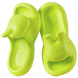 Sandalias de Verano para Mujer, Diseño Abierto, a la Moda, Lindas, de Alta Elasticidad, Ligeras, con Amortiguación, Antideslizantes, de Material EVA - Product Image 2