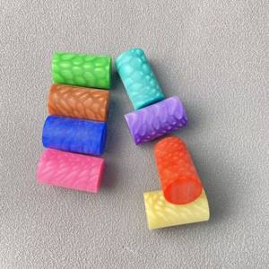 Exclusif Dragon Scale Design Anneau de virole coloré Virole de queue de billard 15x25mm pour carambole et billard - Product Image 1