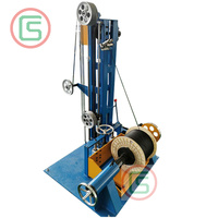 Machines d'enroulement de bobines de précision pour la fabrication de câbles à fibres optiques, équipement pour fibres thermoplastiques