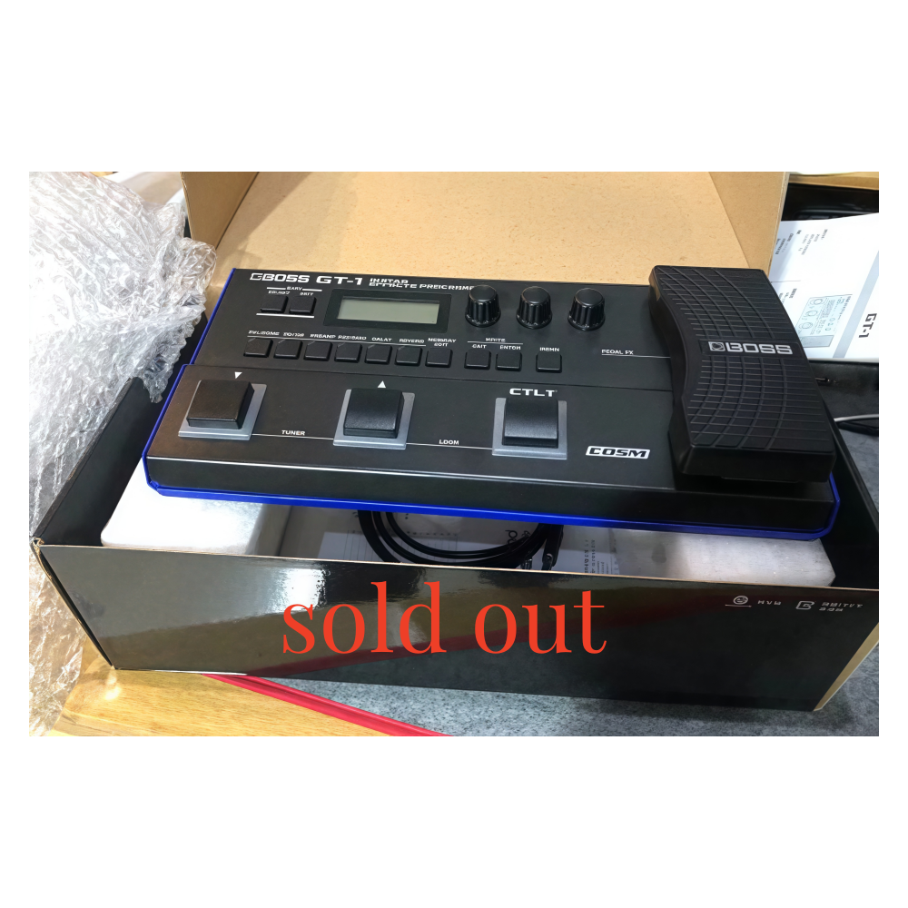 Jelo Second Hand Boss GT-1 гитара с несколькими эффектами педали 95% Новых Музыкальных инструментов и аксессуаров