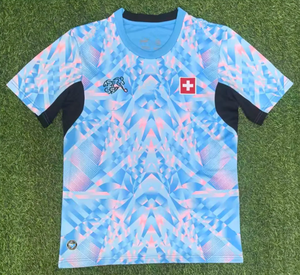 Camiseta Personalizada de la Selección Nacional de Fútbol de Suiza Versión Aficionado 2026, Embolo, Vargas, Ndoye, Manzanby - Product Image 3