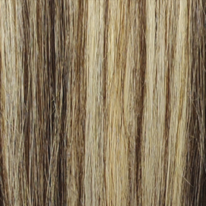 Extensions de cheveux européens pré-collées à la kératine Sens Flat, couleur 4-25 châtain brun à blond platine, 25 mèches, 100% cheveux Remy - Product Image 2
