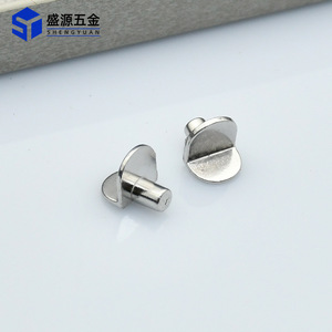 Shengyuan Zinc Alloy Seven Shape Board Support Thickened Cabinet Wardrobe Partition Nail Furniture Shelf Connector - Product Image 1