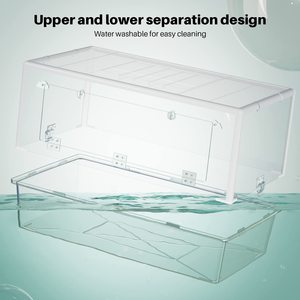 <span class=keywords><strong>Cage</strong></span> d'Habitat pour <span class=keywords><strong>Hamster</strong></span> en Acrylique Transparent Personnalisée, Grande Surface de Vie Visible, pour Cochon d'Inde, Souris - Product Image 4