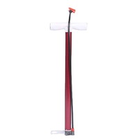 Pompe à vélo 35 # tube en acier gonfleur pompe à vélo pompe à main gonfleur vélo jauge 160 psi vélo