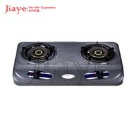 Appareil de cuisine OEM Cuisinière à gaz en acier inoxydable Cuisinière à gaz de table à 2 brûleurs Cuisinière à gaz de cuisson