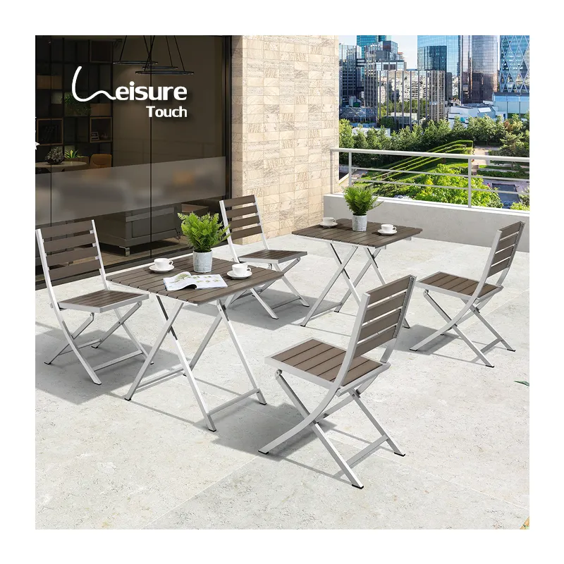 Competitive Price Outdoor Picnic Used Folding Patio Table Chairs Garden Furniture