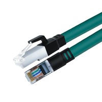 Câble réseau torsadé Gigabit de catégorie 5, 6, 7 de qualité industrielle pour équipement servo