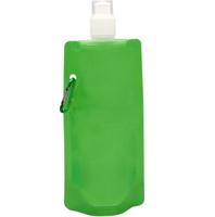 Bouteilles d'eau de sport durables sans BPA, pliables et rétractables avec mousqueton pour les voyages